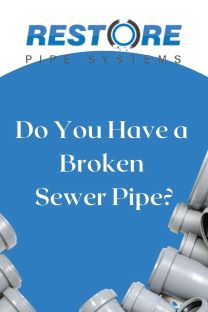 Broken Sewer Pipe